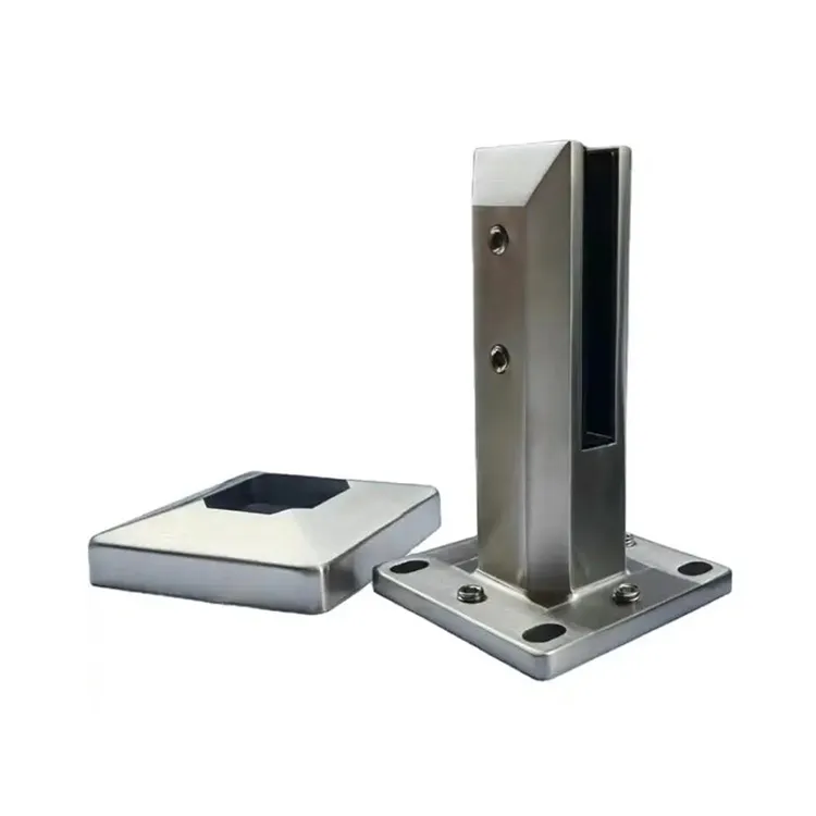 Säädettävä lasinen kaidetappi